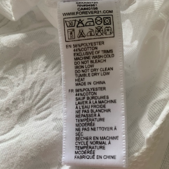Forever 21 Semi-sheer top - Picture 4 of 5